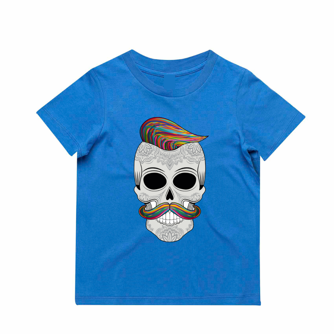 MLW By Design - Hipster Skull Tee | Various Colours