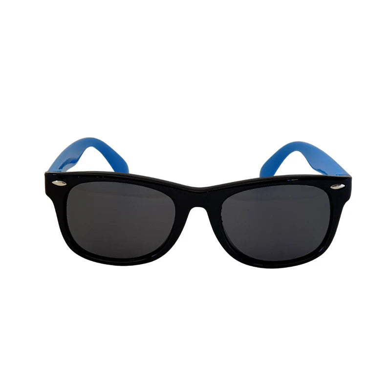 Cruzy Crowns - KIDS SUNGLASSES - BLACK / BLUE