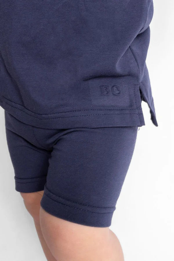 Breezy Co. - Signature Bike Shorts| Navy