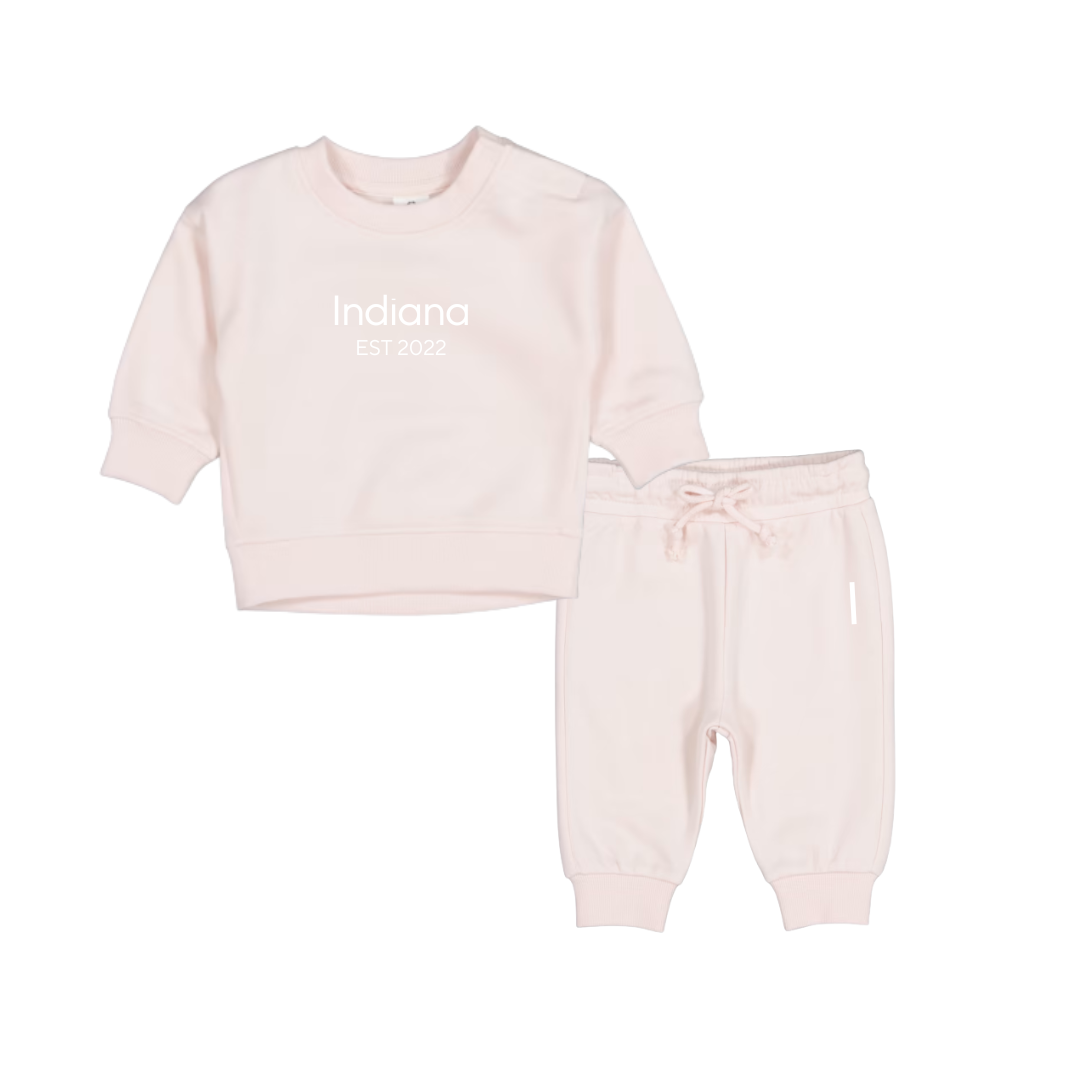 MLW By Design - Established Personalised Tracksuit | Light Pink | LIMITED EDITION