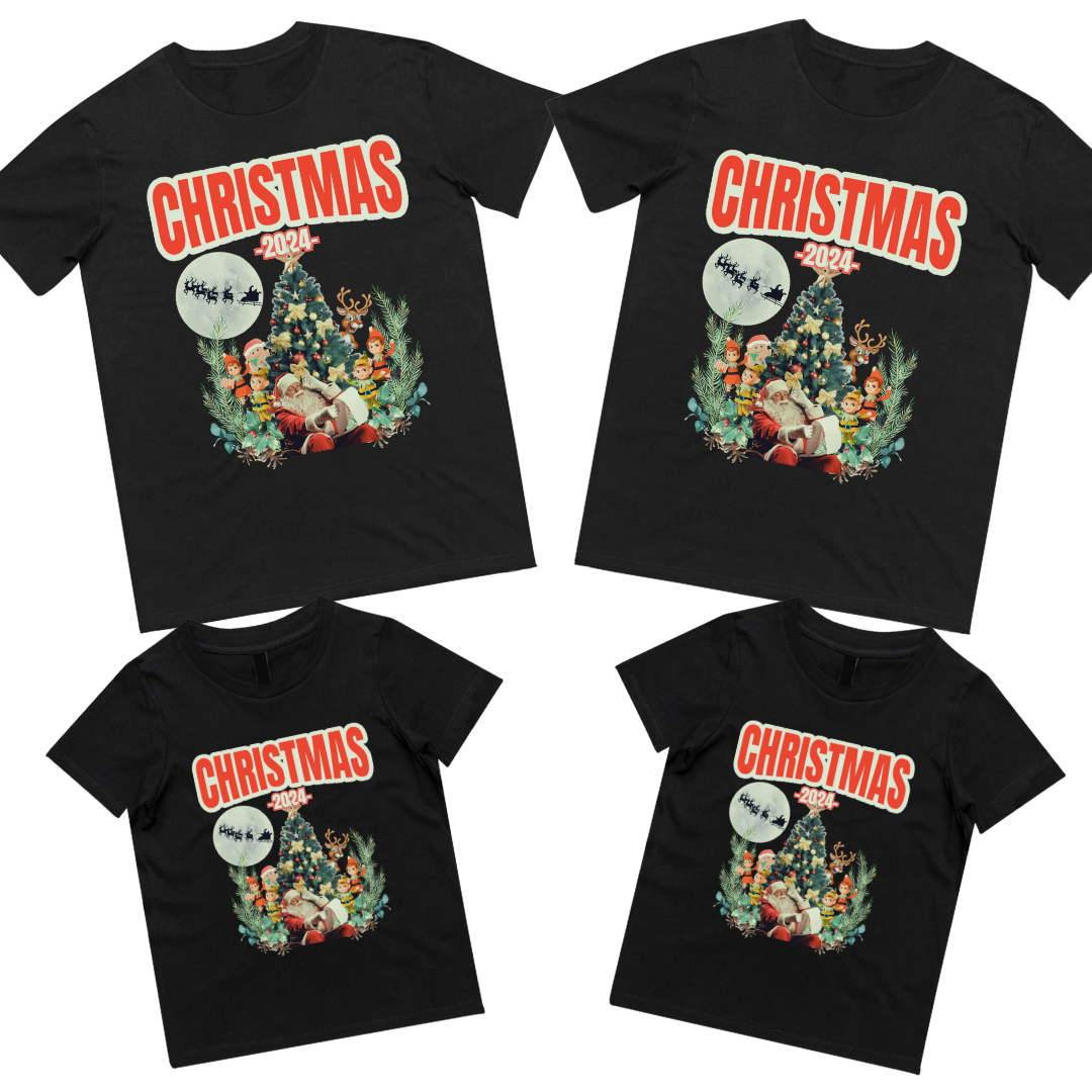 MLW By Design - Matching Iconic Christmas Tee | Various Colours