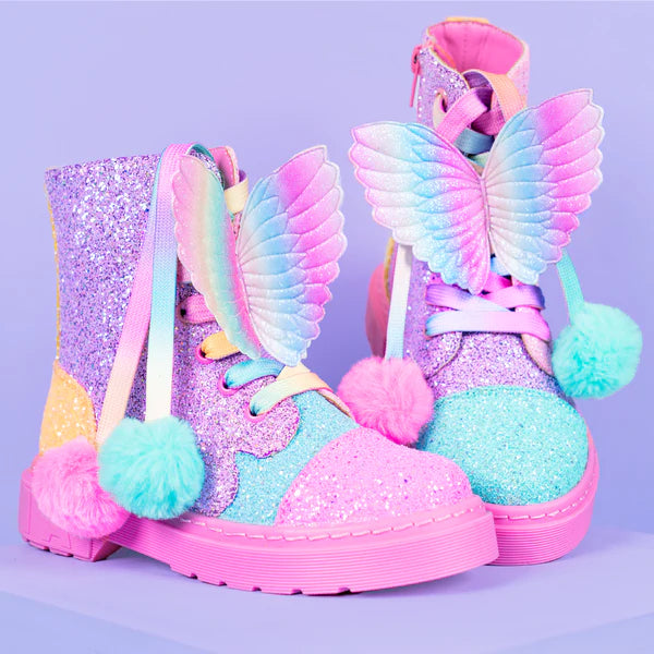 Madmia - Rainbow Glitter Shoes