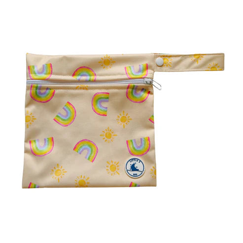 Little E & Co - Reusable Mini Wet Bag | Rainbows