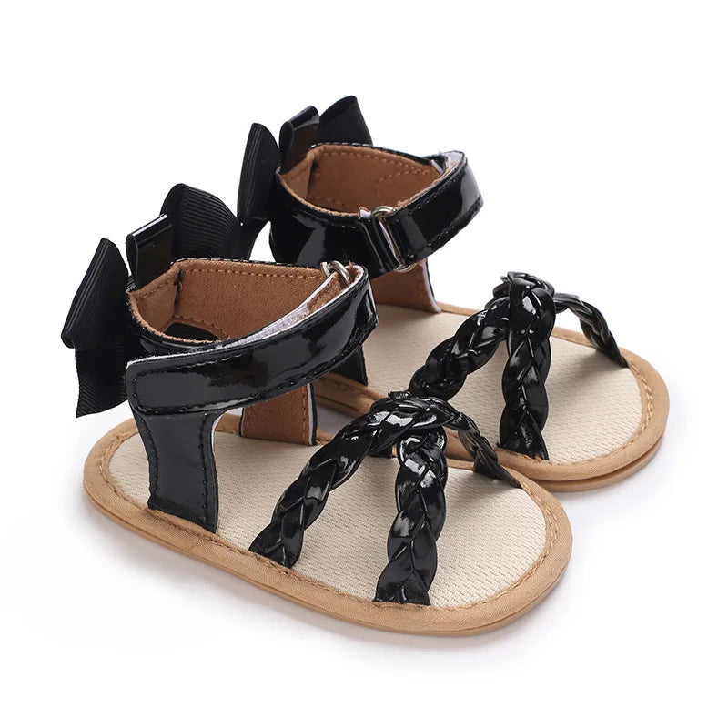 Baby girl store black sandals