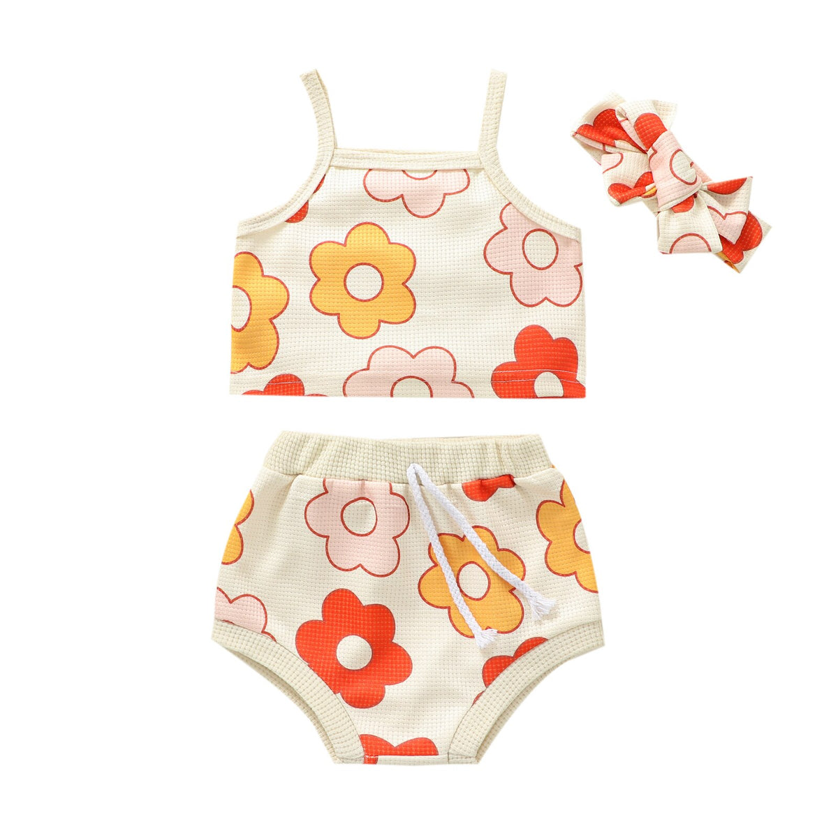 Retro Flowers Summer Set