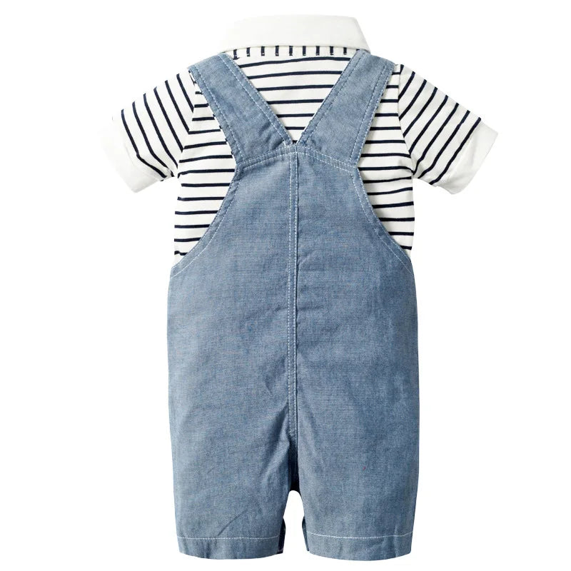 3 Piece Overalls Set