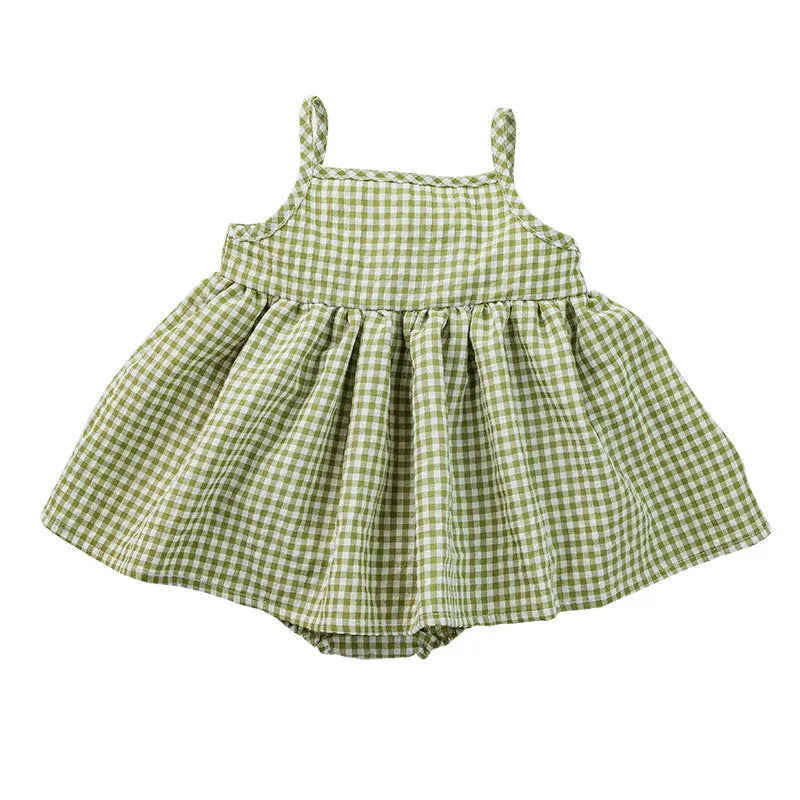 Gingham Skirt Romper | 3 Colours