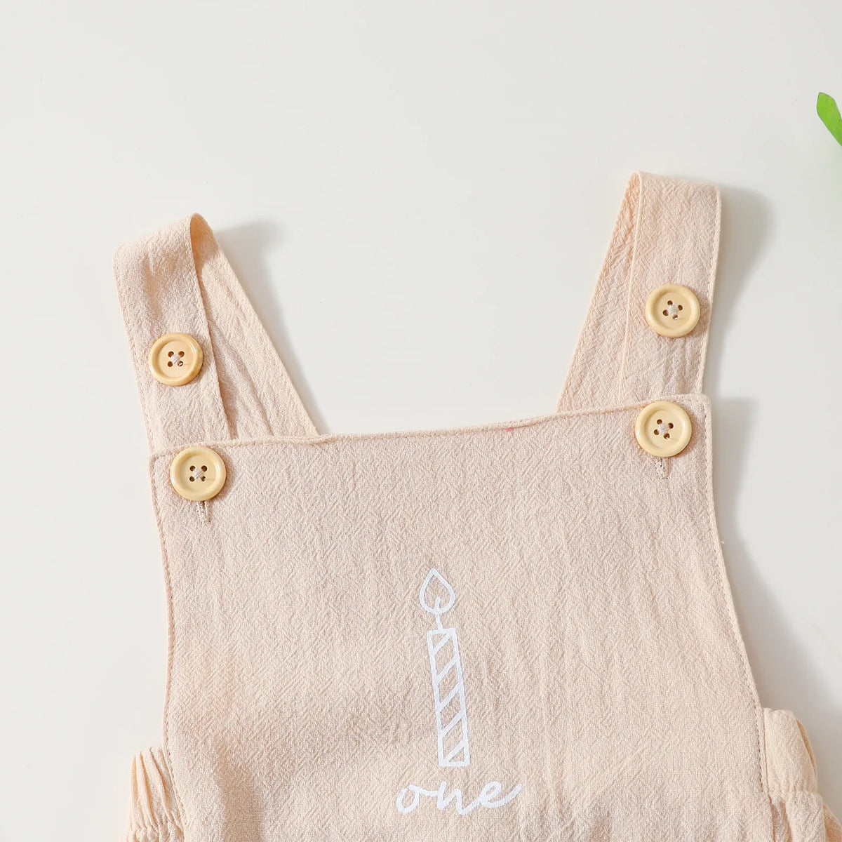 Candle Birthday One Romper | 2 Colours