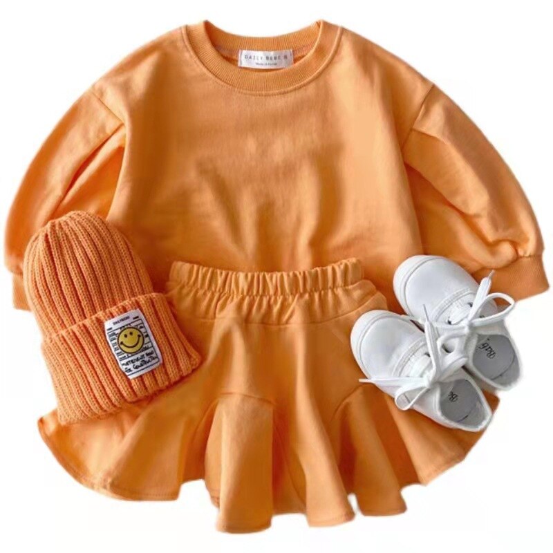 Sweatshirt & Skirt Set | 3 Colours