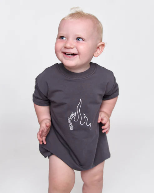 Wilx - Flame Short Sleeve Romper