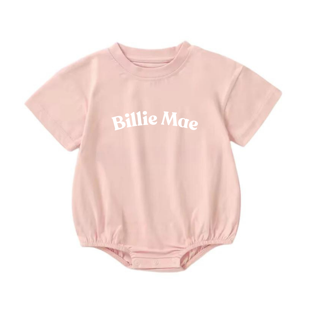 MLW By Design - First & Second Name Personalised Rompers | 3 Colours