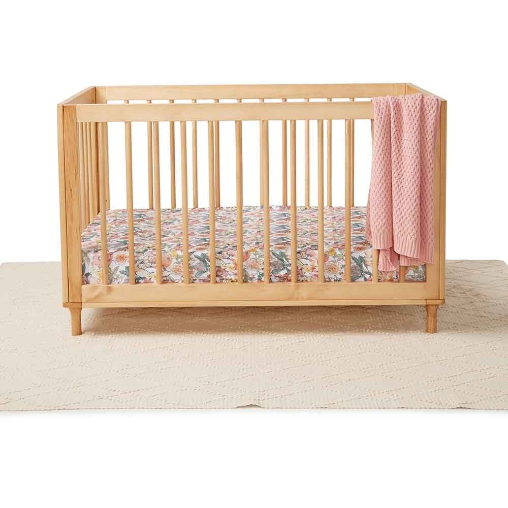 Snuggle Hunny Kids - Organic Fitted Cot Sheet | Australiana