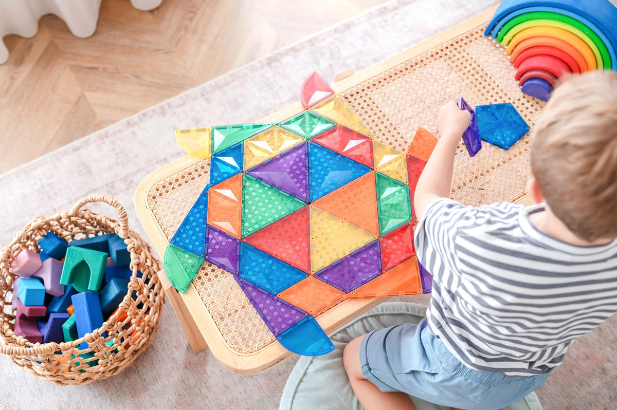 Connetix Tiles - 36 Piece Rainbow Shape Expansion Pack