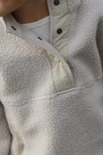 All Fenix - Mini Cosy Fleece Jumper | Clay