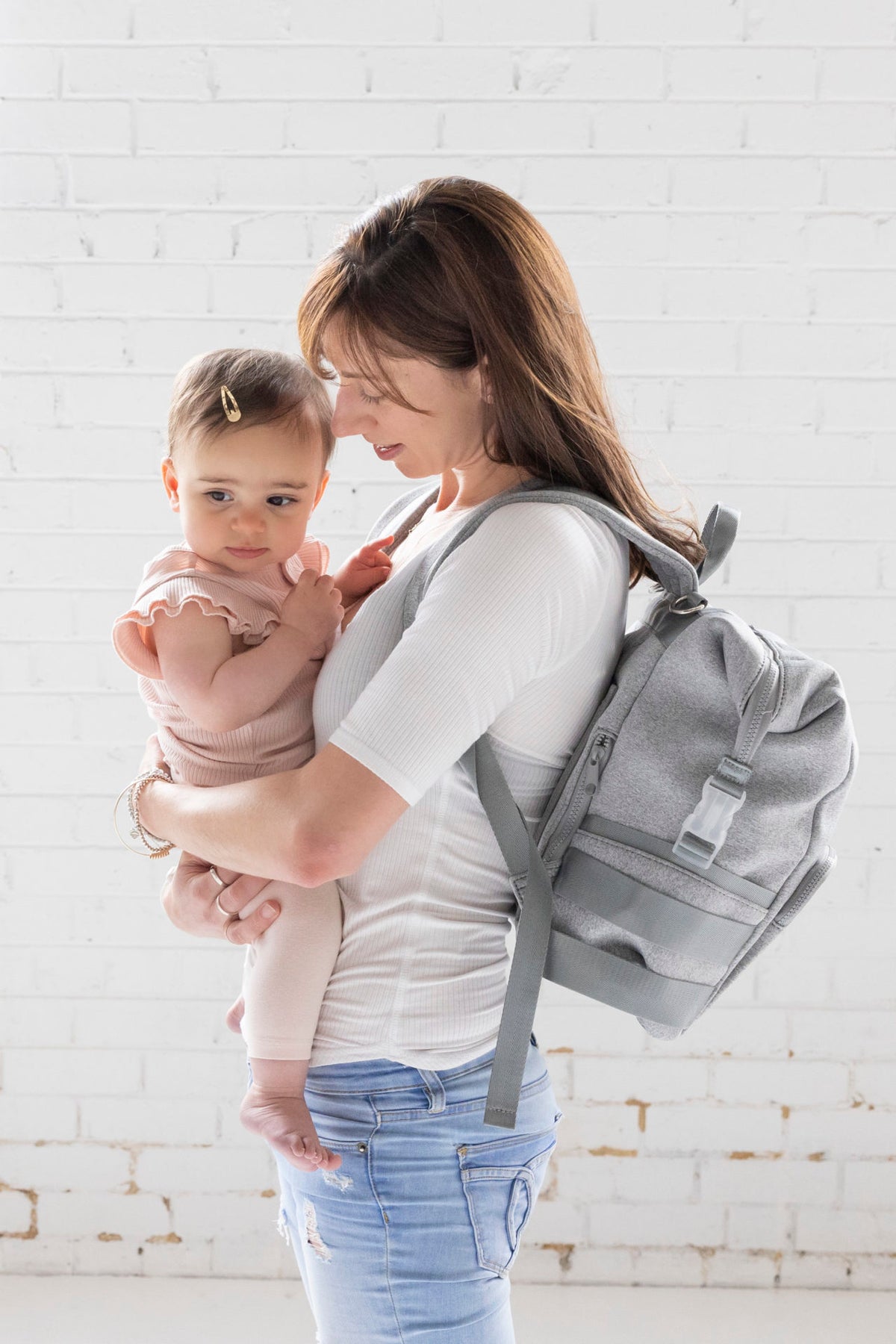 Timber Tinkers - Neoprene Nappy Bag | Grey