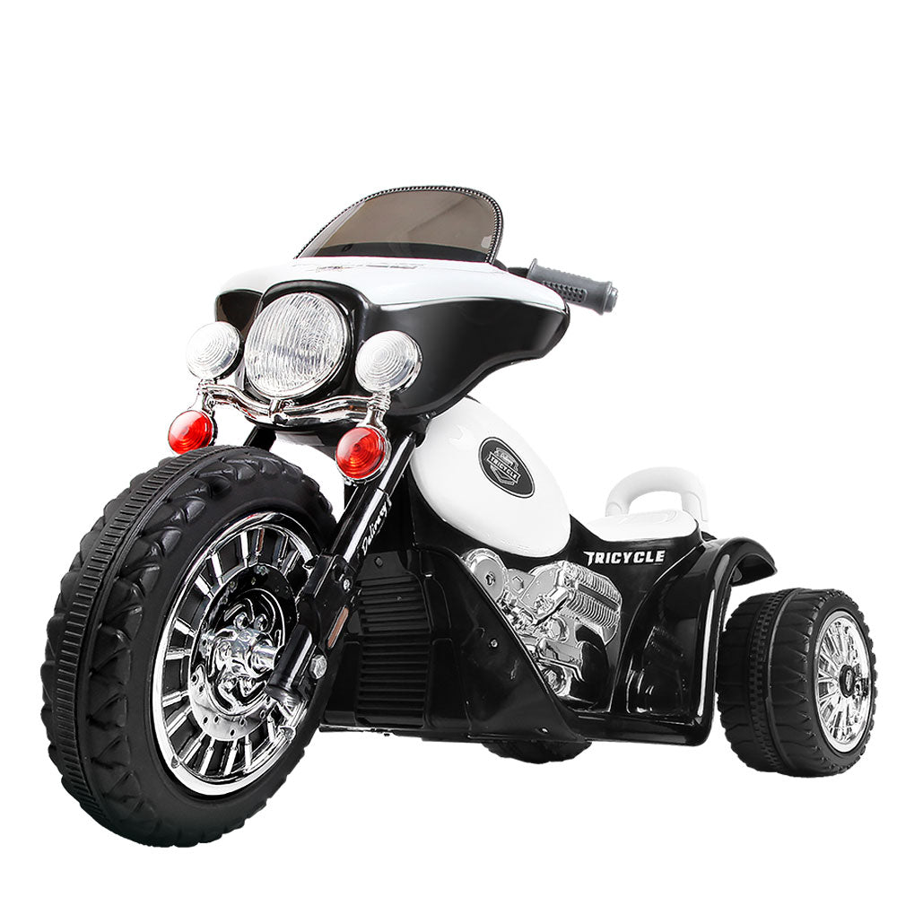 Ride On Motorbike Motorcycle Toys Black White