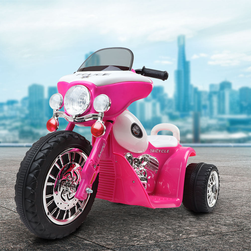 Kids motorcycle outlet pink