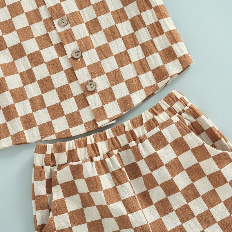 Retro Checkers Set