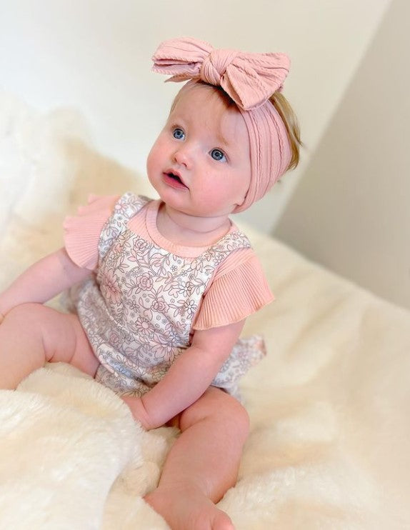 Baby girl sales romper set