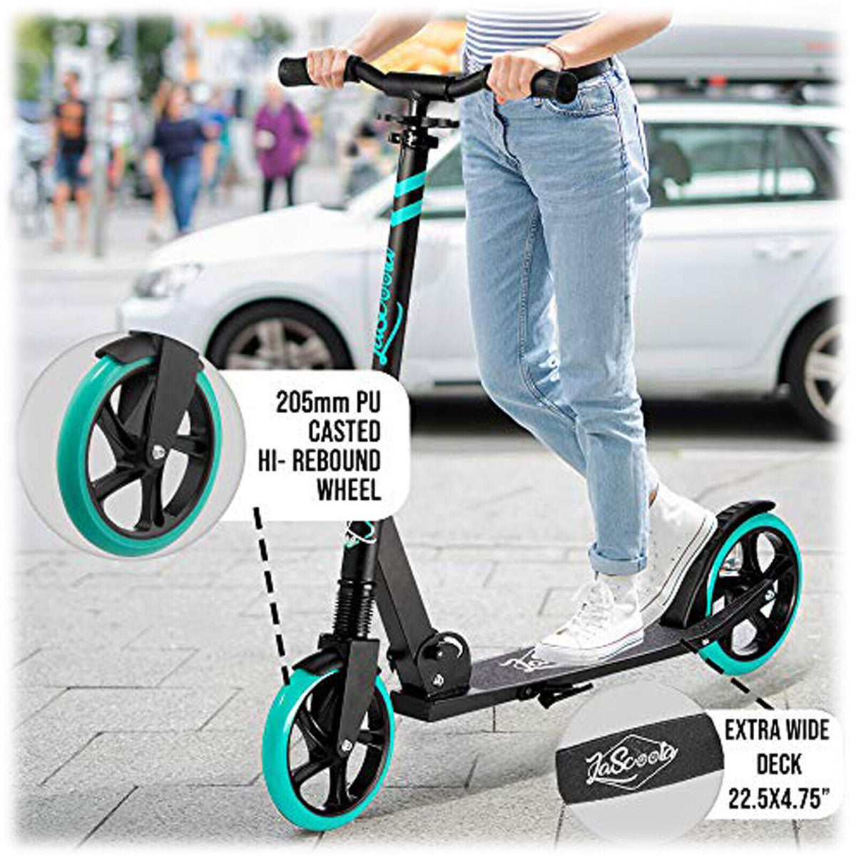 Lascoota Pulse Scooter | Plum