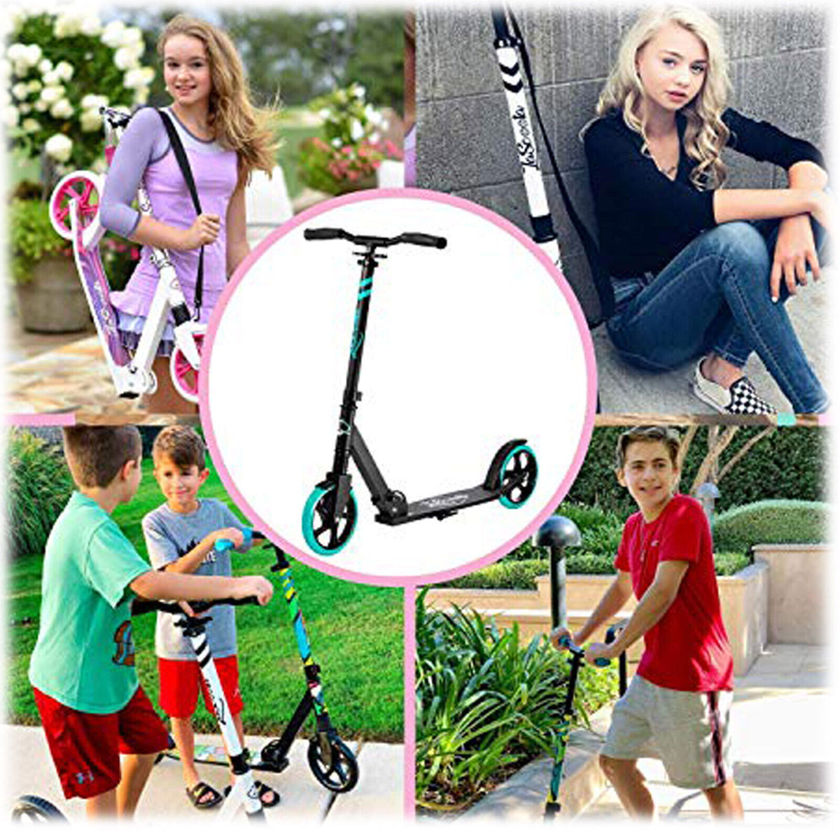 Lascoota Pulse Scooter | Plum