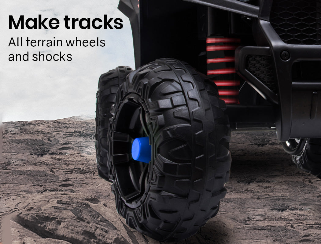 Electric Ride On ATV Quad Bike | Blue & Black