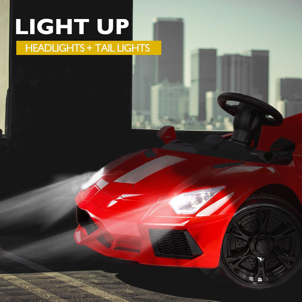 Lambo Inspired Ride-On Car | Red