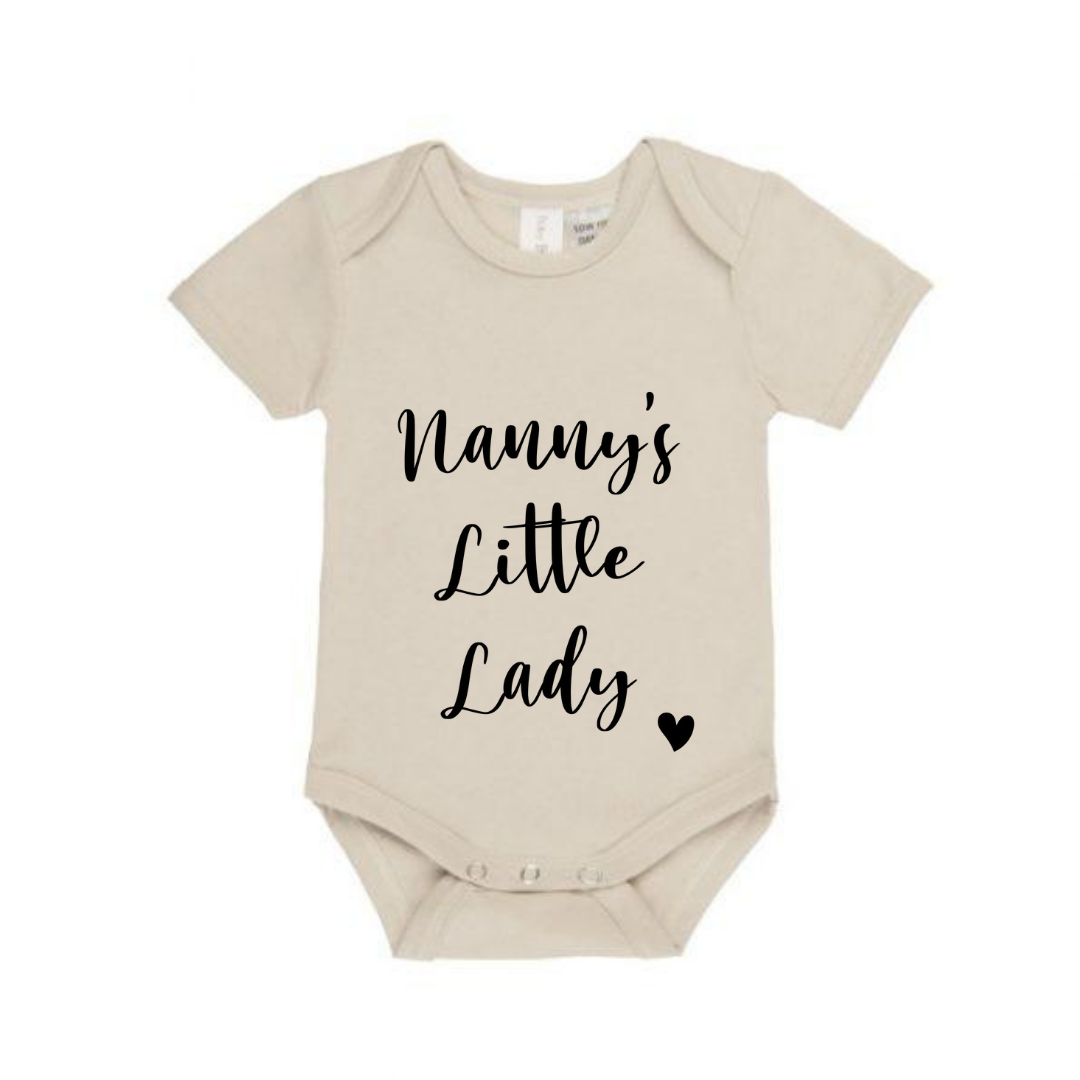 Little Lady Toddler Girl Shirt and Baby Girl Bodysuit