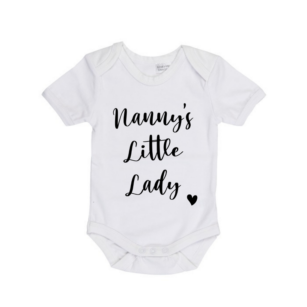 MLW By Design - Nanny's Little Lady Bodysuit | Various Colours – My ...