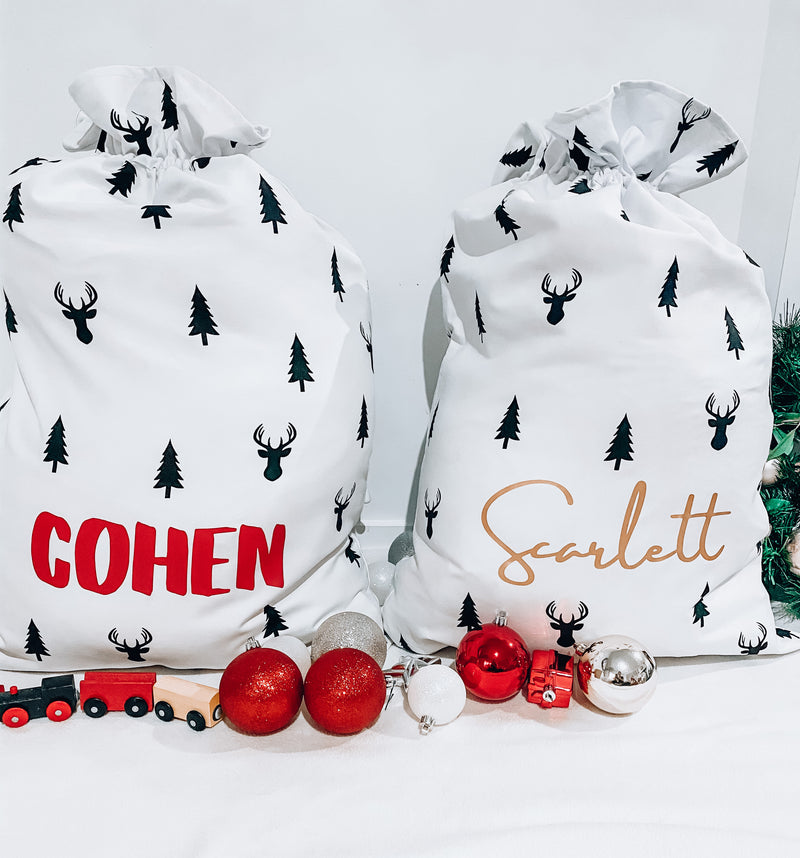 Christmas Santa Bag Toy Bags Drawstring Bag Large for Party Favor Christmas