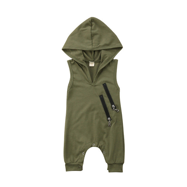 Zayne Romper | Khaki