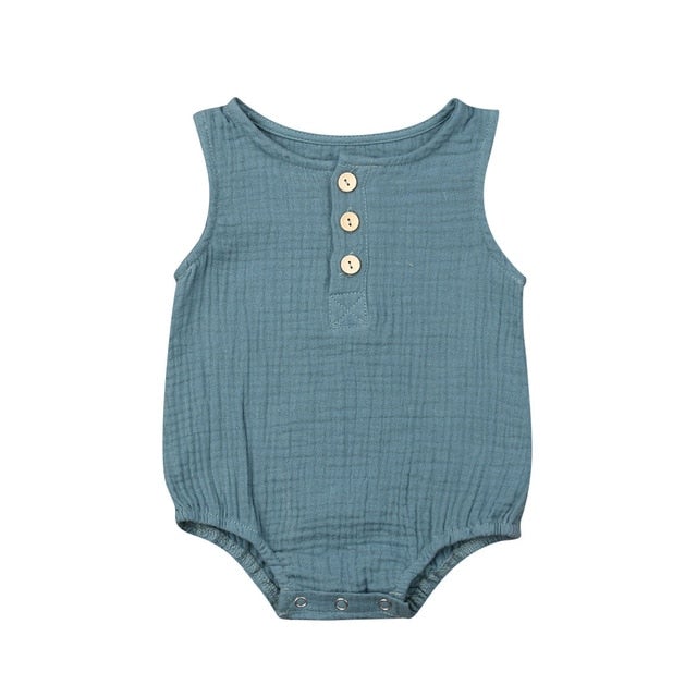 Liam Romper | Blue