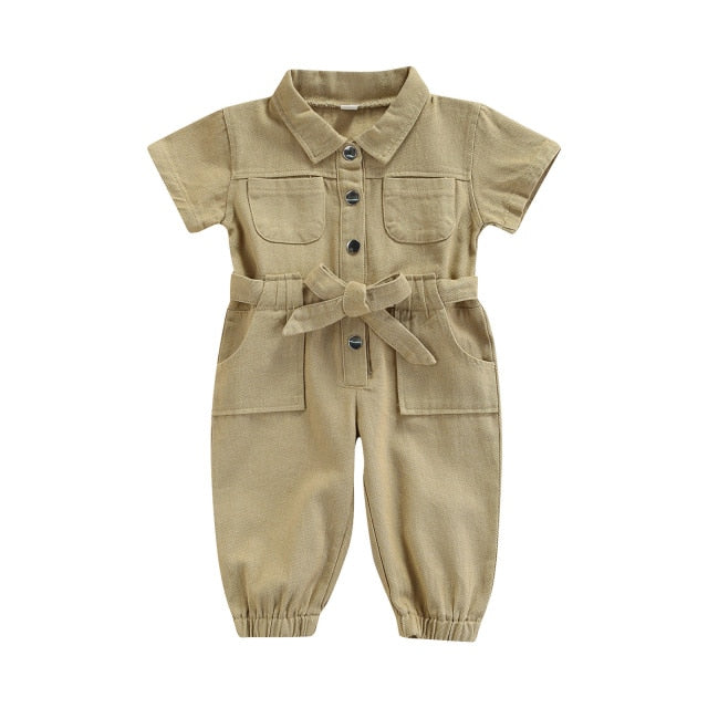 Safari Jumpsuit | Sand