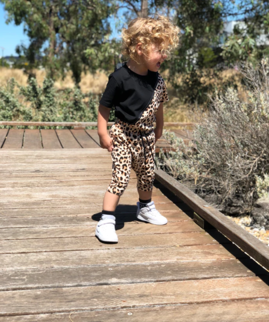 Ballerinas and Boys - Leopard Print Shorts